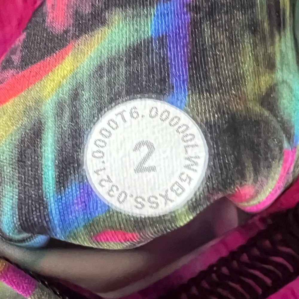 Lululemon Fast and Free High Rise Tight Hyper Flow Pink Multi Women’s Leggings